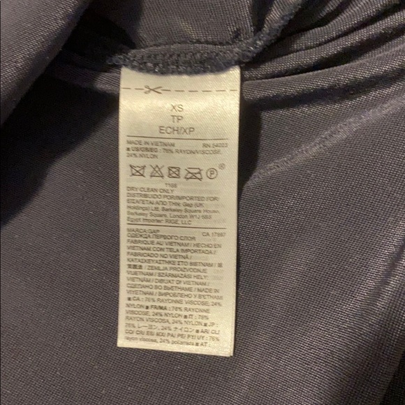 Navy velvet tank - Picture 4 of 4